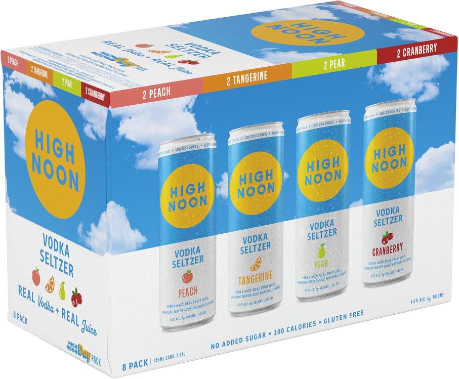 High Noon Day Pack Vodka Hard Seltzer 8Pk