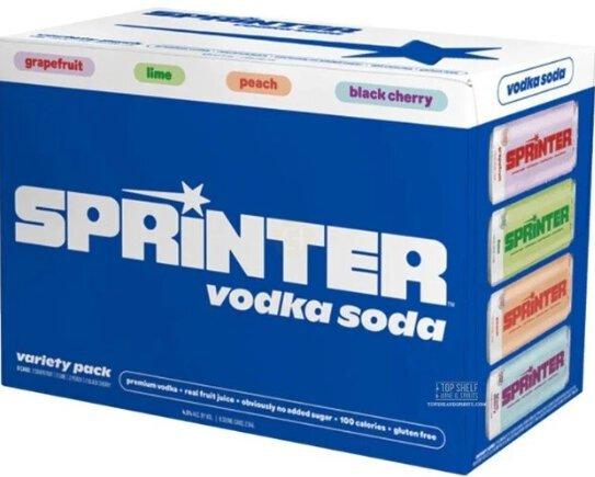Sprinter Vodka Soda Peach 4PK