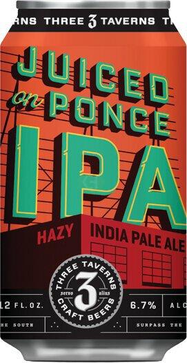 3 Taverns Juiced on Ponce 4/6/12oz